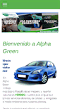 Mobile Screenshot of alphagreensl.com