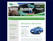 Tablet Screenshot of alphagreensl.com